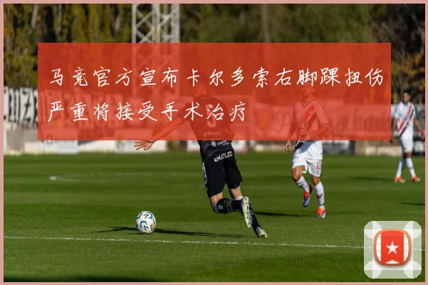 马竞官方宣布卡尔多索右脚踝扭伤严重将接受手术治疗