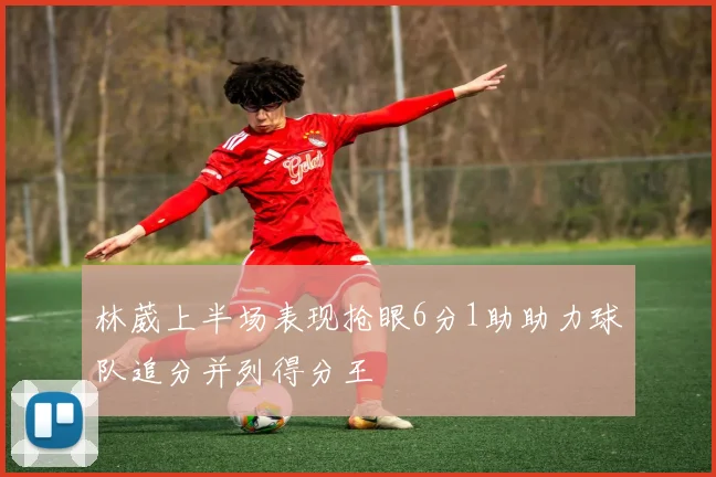 林葳上半场表现抢眼6分1助助力球队追分并列得分王